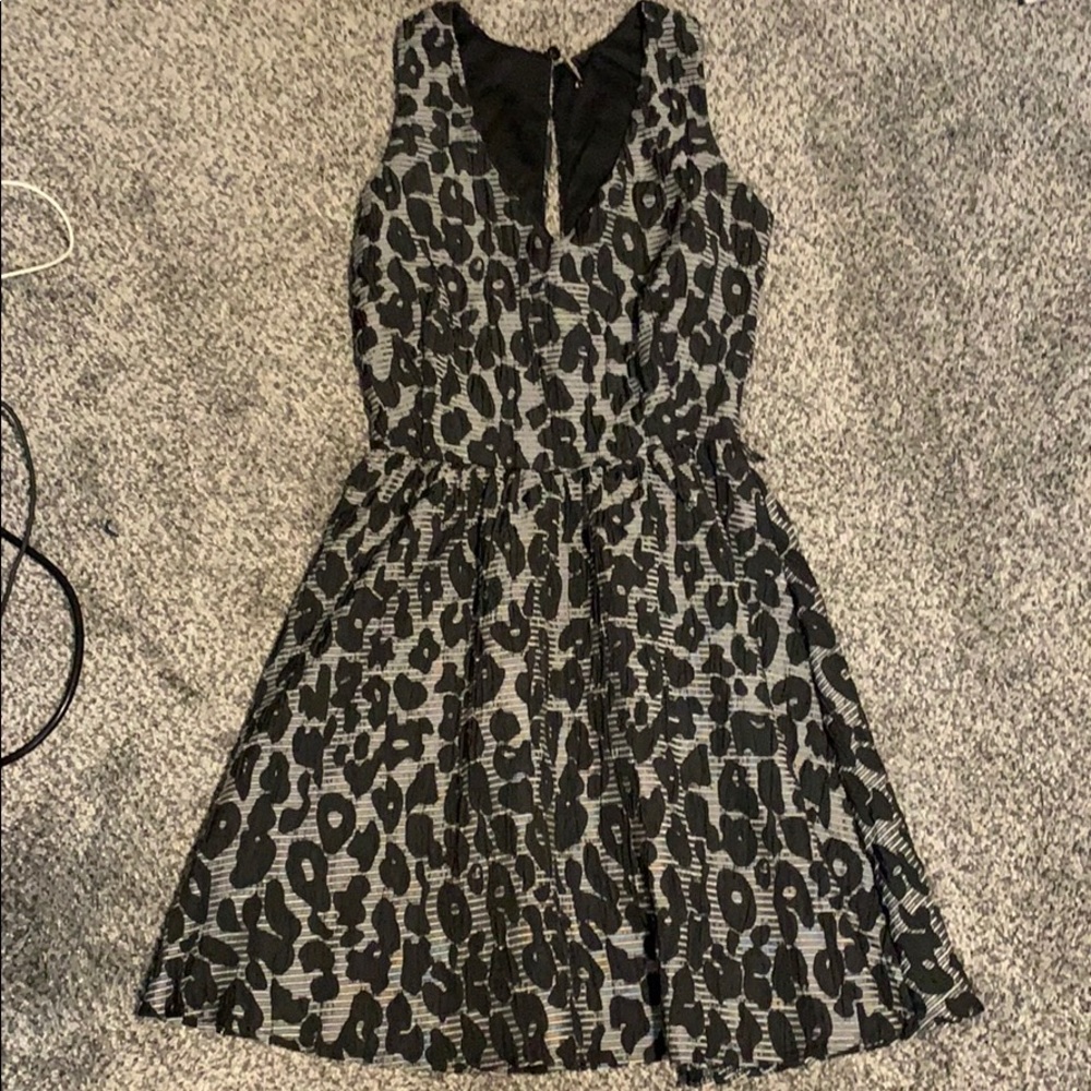 Leopard print dress
